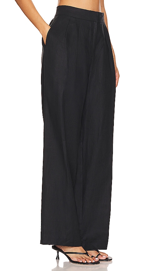 Shop Faithfull The Brand Duomo Pant In Black