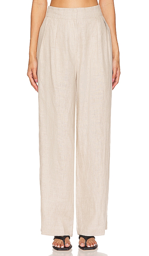 Faithfull The Brand Duomo Pant In Natural
