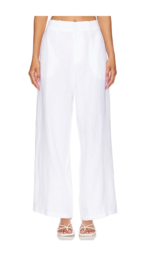 Shop Faithfull The Brand Ida Pant In White