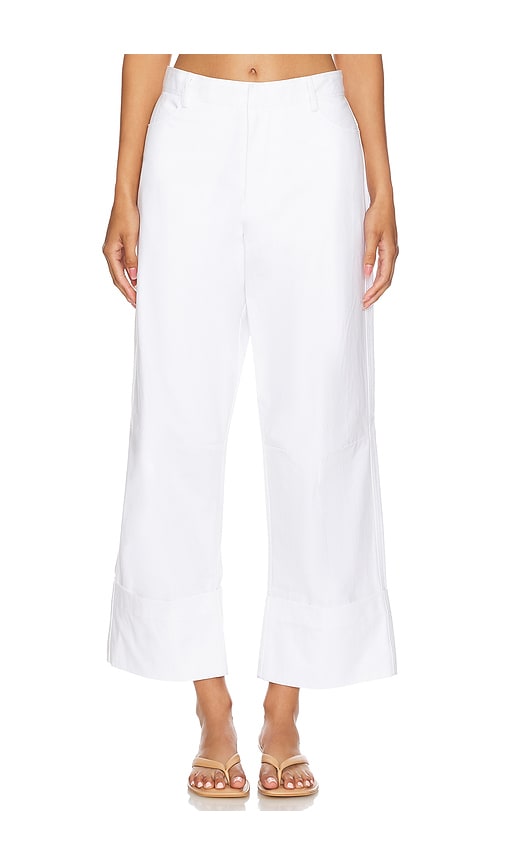 Shop Faithfull The Brand Cassis Pant In 화이트