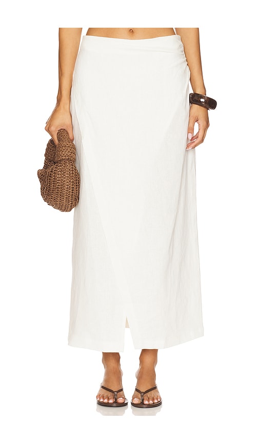 Suis Skirt in White. - size XS (also in L, M, S, XL)