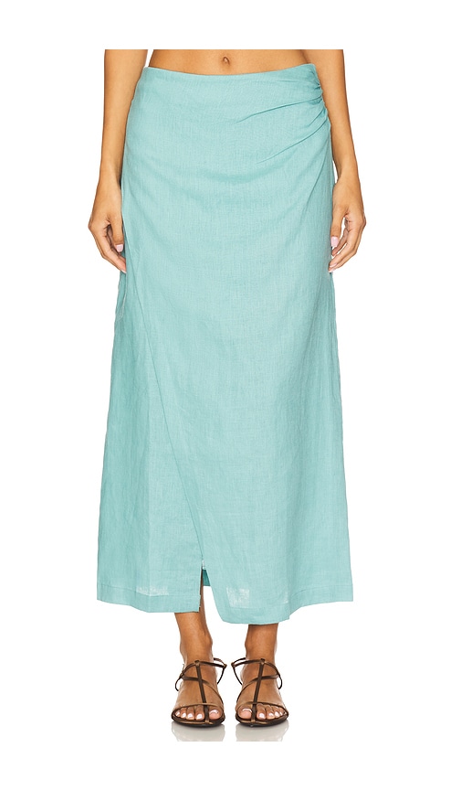 Suis Skirt in Teal. - size XL (also in L, M, S, XS)