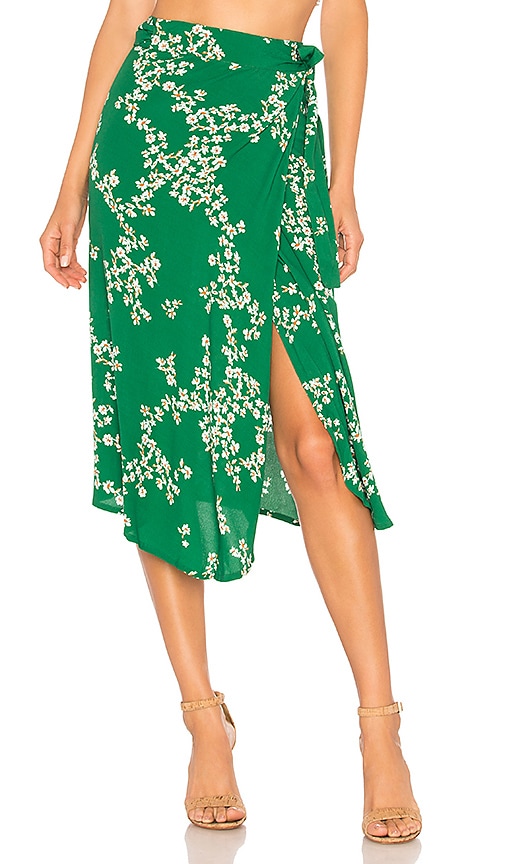 FAITHFULL THE BRAND Linnie Skirt in Cap Estel Floral | REVOLVE