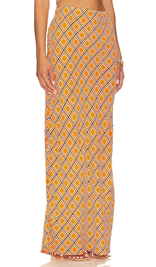 Shop Faithfull The Brand Sinem Skirt In Yellow