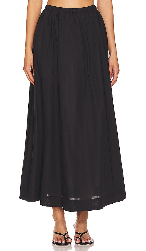 Faithfull The Brand Scanno Skirt In Black