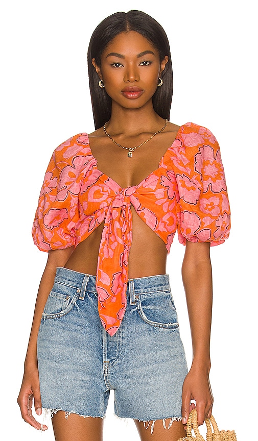 FAITHFULL THE BRAND x REVOLVE Idrissy Top in Paraiso Floral Print