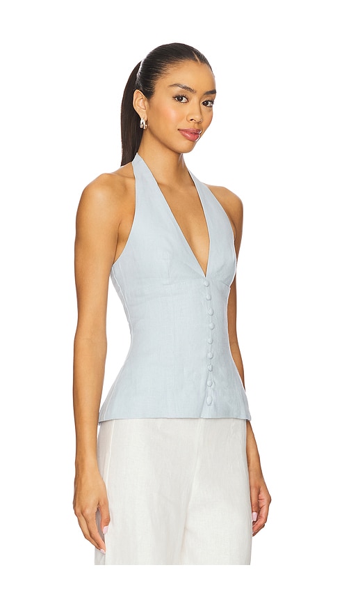 Faithfull The Brand X Revolve Marie Top In Blue