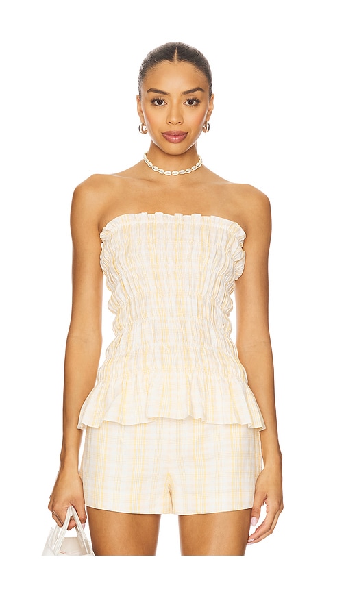 Iris Top in Cream. - size XS (also in L, M)