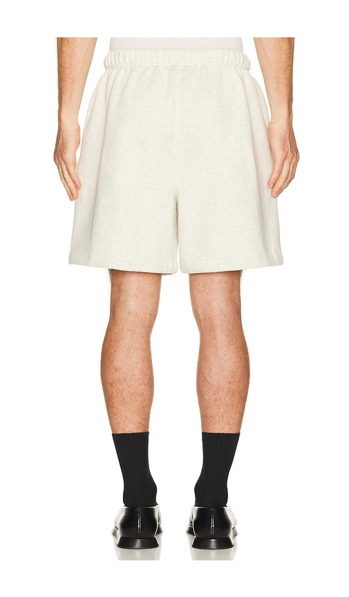  Fear Of God Essentials Classic Short In Oatmeal Heather/light Heather In Beige. Size S. Also In Xs, M, L, Xl/1x, Xxl/2x. 