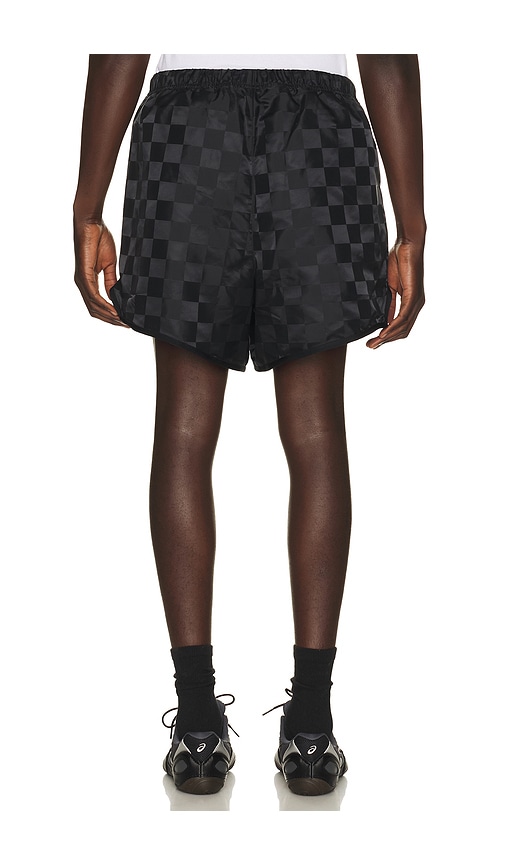 Essentials Checkered Gym Short In Multi