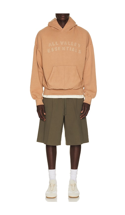 Essentials Relaxed Drawstring Short In Moss