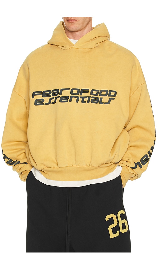 Fear of God ESSENTIALS Cropped Relaxed Hoodie