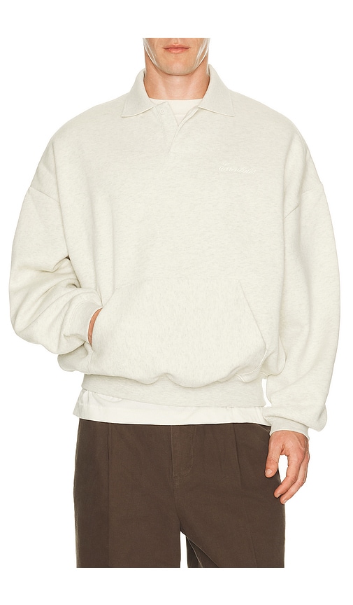 Fear of God ESSENTIALS Signature 90's Polo Sweatshirt