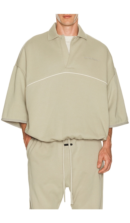 Active Trace 3/4 Sleeve Modern Polo Sweatshirt