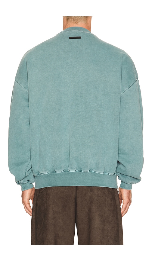 Essentials Campus 90's Crewneck Sweatshirt In Green
