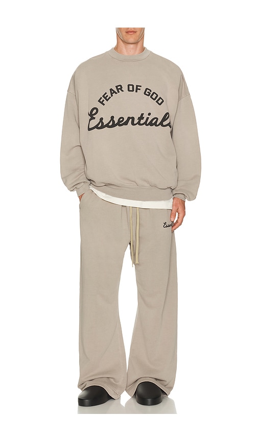  Fear Of God Essentials Sweatshirt Training In Grey. Größe Xs. Also In S, M, L, Xl/1x, Xxl/2x, Xxxl/3x. 
