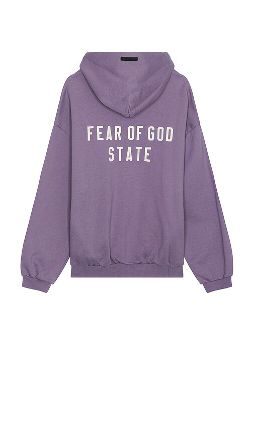 国内発送☆FEAR OF GOD☆HEAVY FLEECE FULLZIP HOODIE/LAVENDER Heavy Fleece Full Zip Hoodie Lavender | The Webster