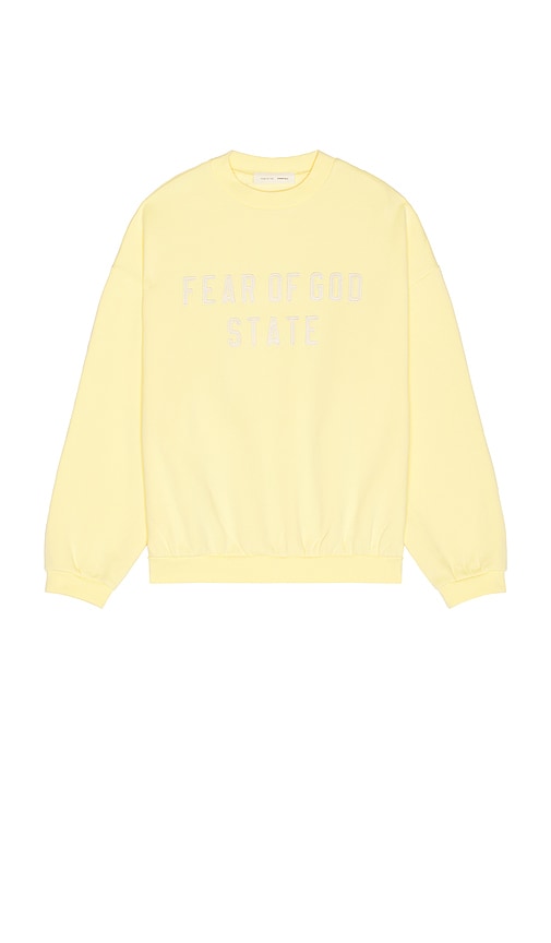 Fear of God ESSENTIALS 90's Fit Fleece Crew Neck Sweatshirt