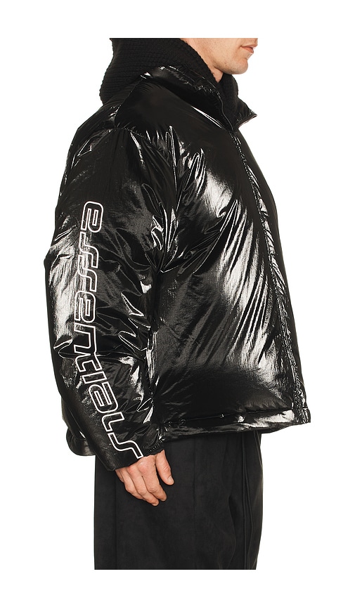  Fear Of God Essentials Blouson Matelassé Puffer En Black. Taille L. Also En M, S, Xl/1x, Xs, Xxl/2x. 