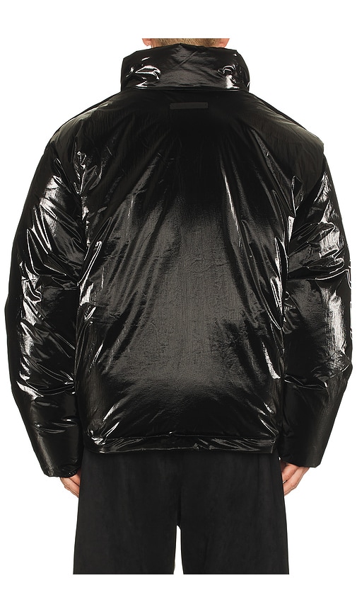  Fear Of God Essentials Blouson Matelassé Puffer En Black. Taille L. Also En M, S, Xl/1x, Xs, Xxl/2x. 