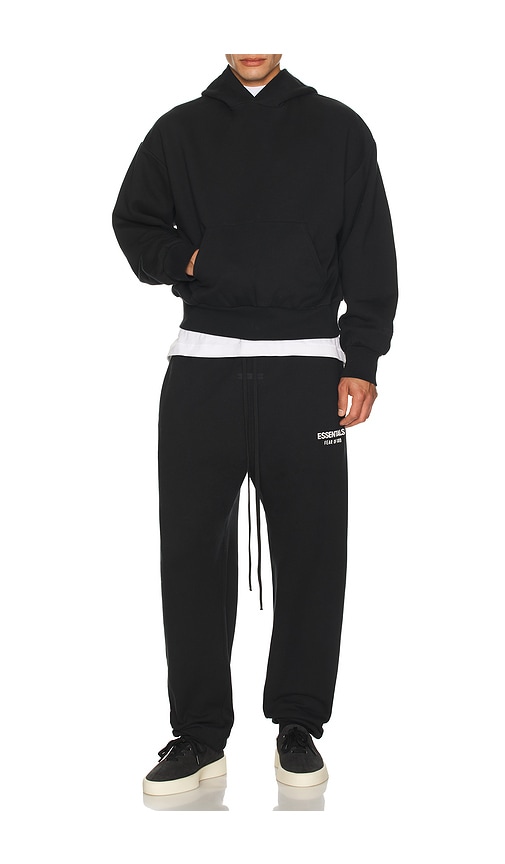  Fear Of God Essentials Classic Fit Fleece Sweatpant In Black. Size Xs. Also In S, M, L, Xl/1x, Xxl/2x. 