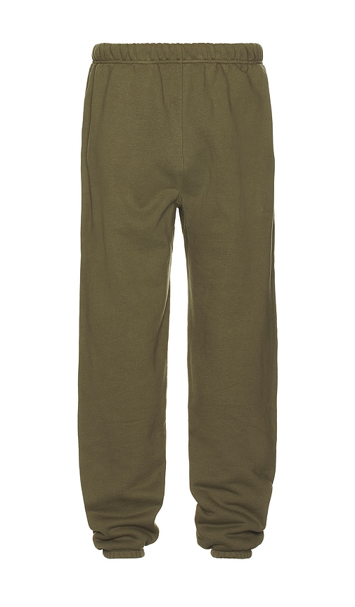 Shop Essentials Fleece Essential Sweatpant In 밀리터리