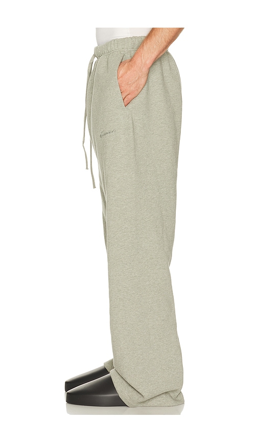 Fear Of God Essentials Signature Flare Sweatpant In Grey. Size Xs. Also In S, M, L, Xl/1x, Xxl/2x, Xxxl/3x. 
