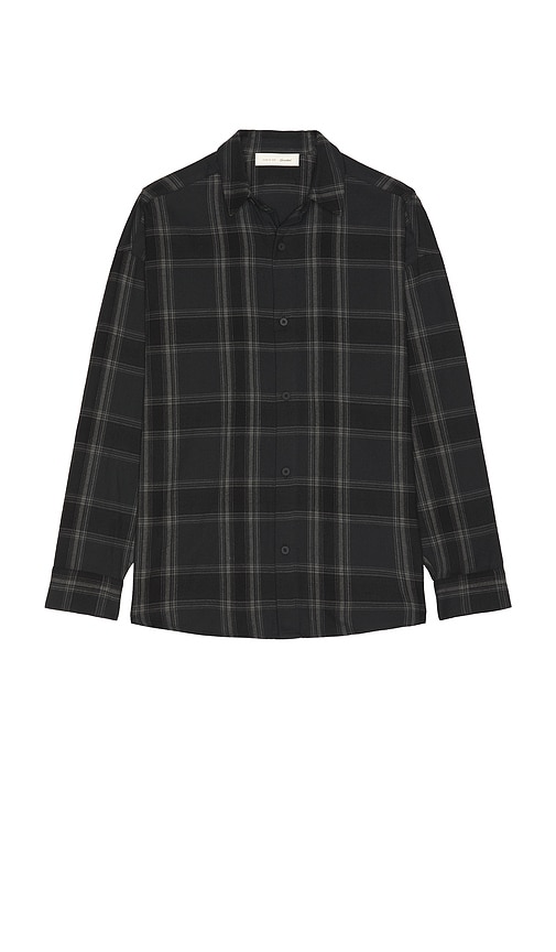 Essentials Button Up Shirt In Black