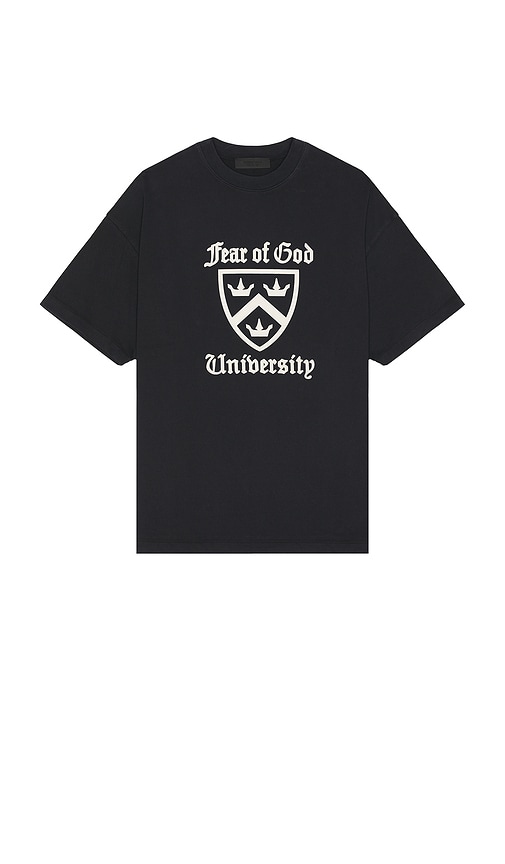 【Fear Of God】Heavy Crewneck Tee 半袖 Tシャツ(関税送料込) Fear of God ESSENTIALS Heavy Crewneck Tee in Black | REVOLVE