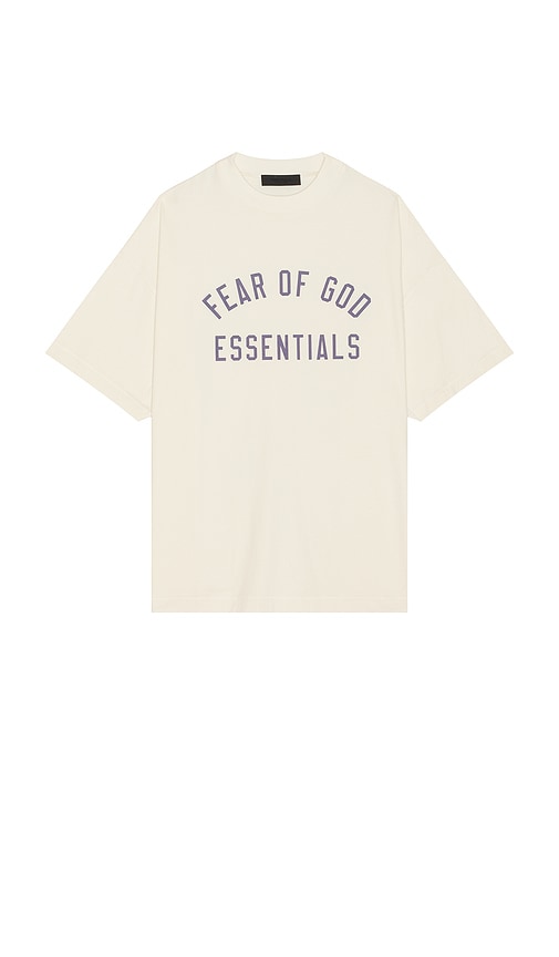 Shop Essentials Jersey Crewneck Tee In 겉감