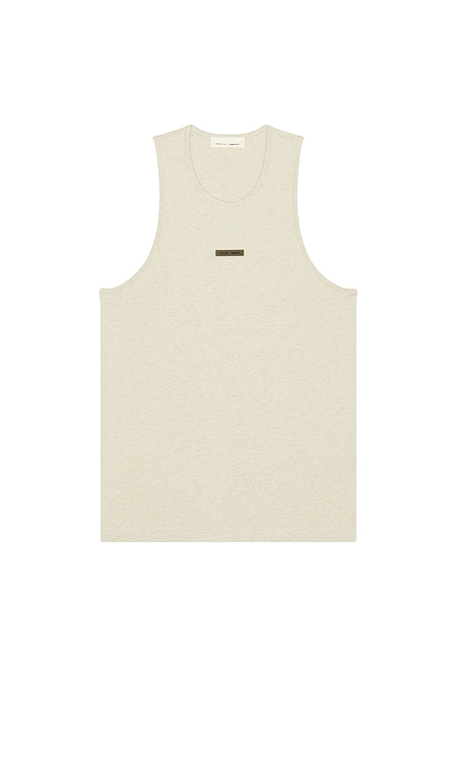 Essentials Vintage Fit Tank In Neutral