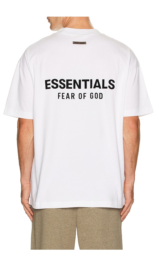 Essentials Classic Short Sleeve Tee In White