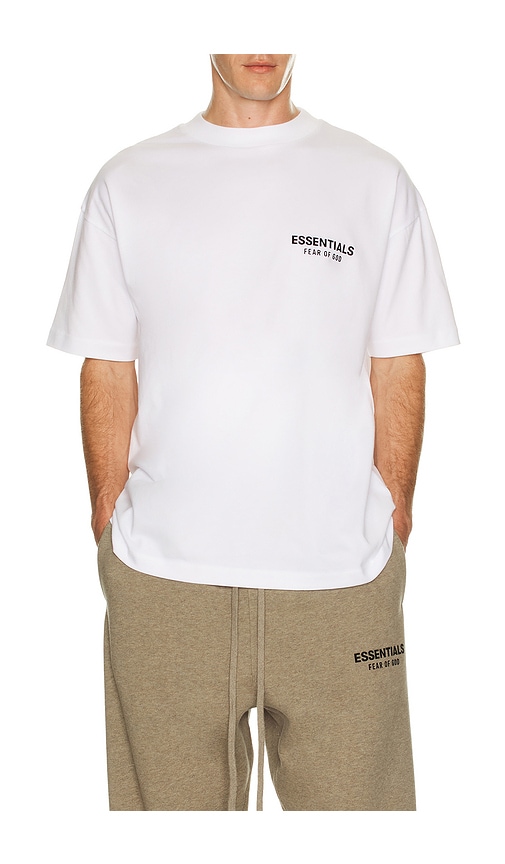 Essentials Classic Short Sleeve Tee In White