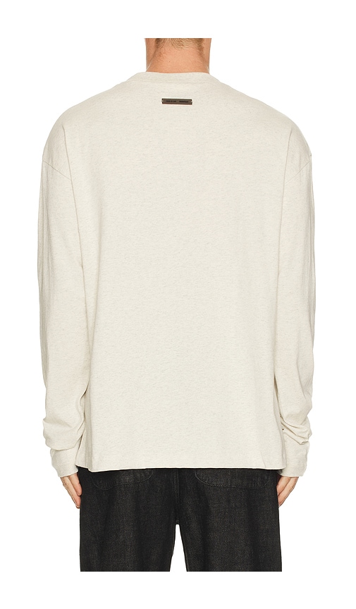 Essentials Classic Long Sleeve Tee In White