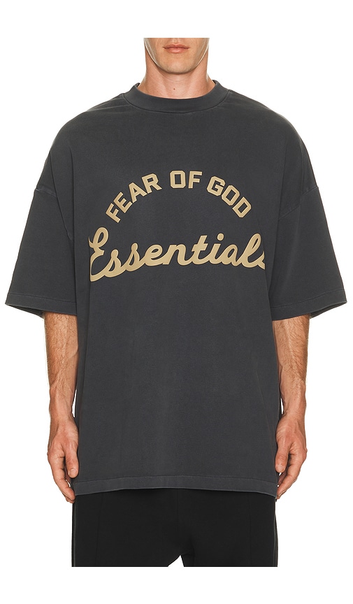 Essentials Training 90's Short Sleeve Tee In Gray