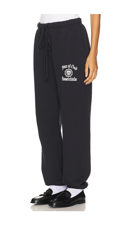 Essentials Fleece Jogger In 黑色