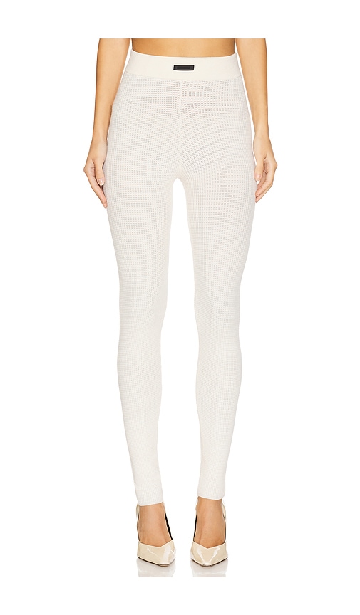 Fear of God ESSENTIALS Waffle Legging in Shell REVOLVE