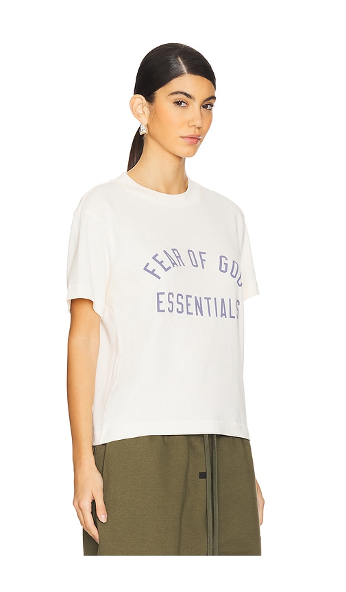 Shop Essentials Crewneck T-shirt In White