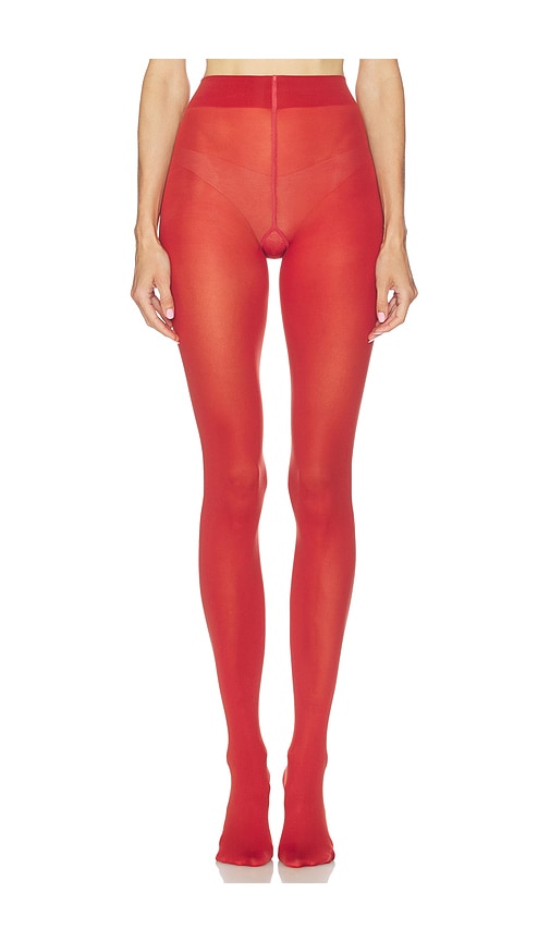 Falke Pure Matt 50 Semi Opaque Tights In Brown