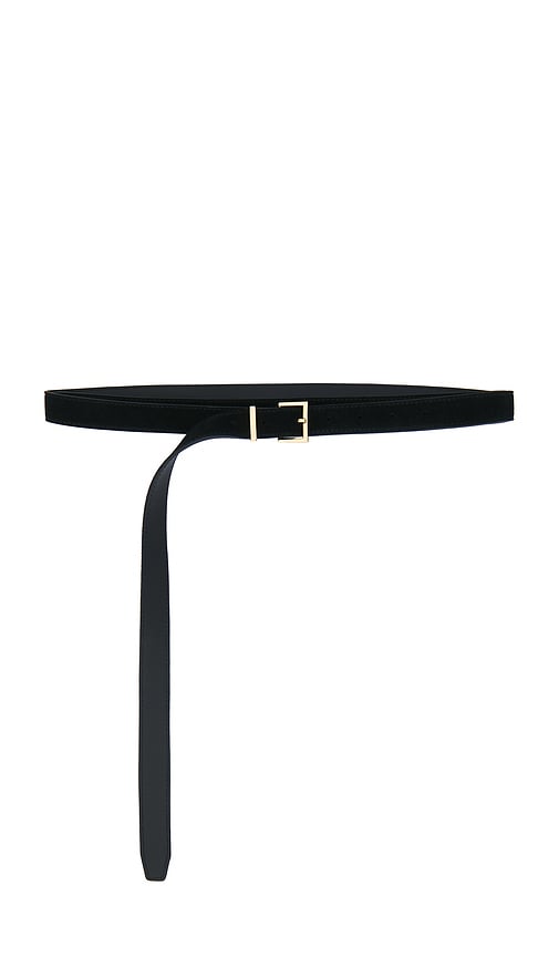 Frame The Double Wrap Belt In Black