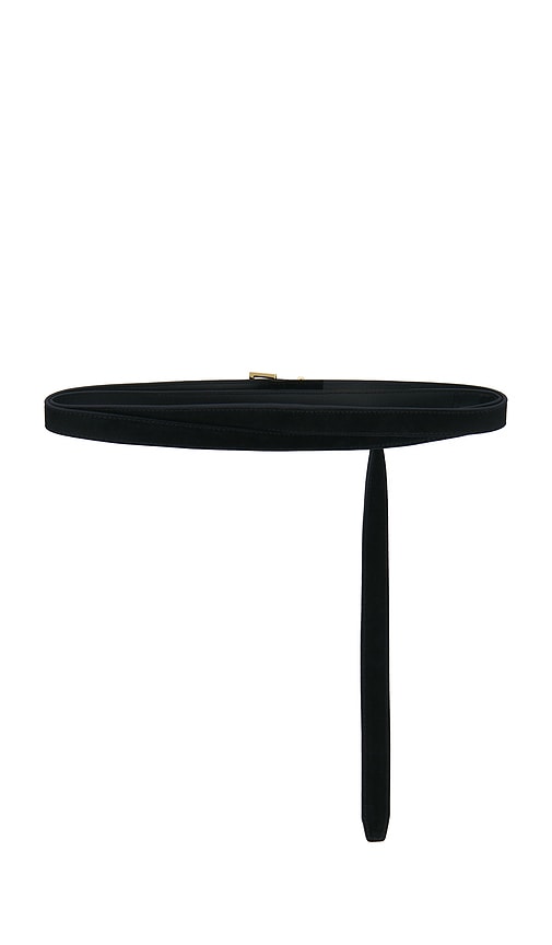 Frame The Double Wrap Belt In Black