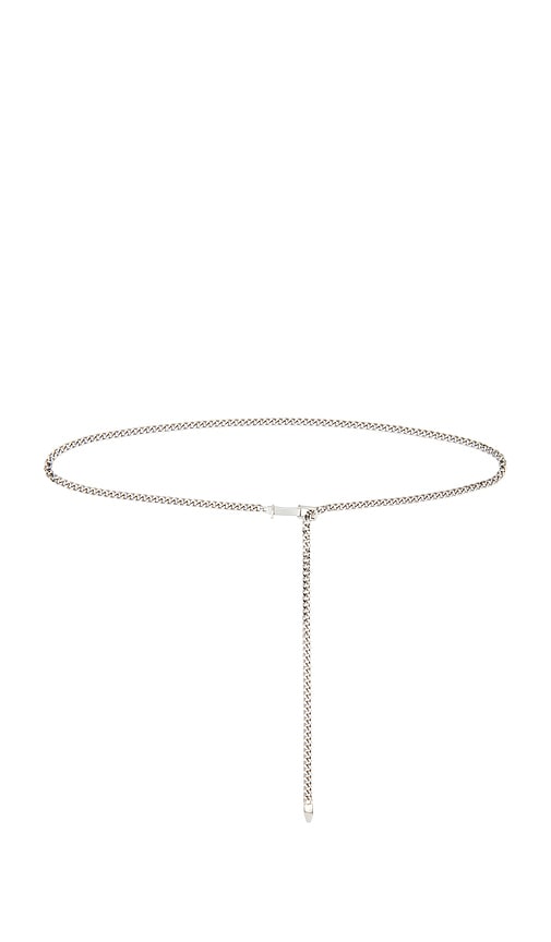 Frame The Chain Belt In Silver