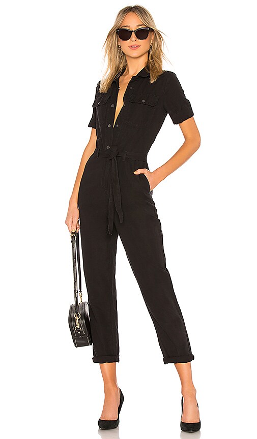 Frame cheap belted jumpsuit