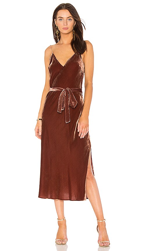 frame satin slip dress FRAME Pleated Georgette And Satin Maxi Dress
