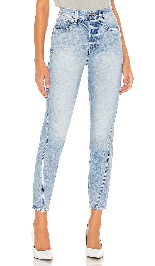 frame le original skinny twist jeans