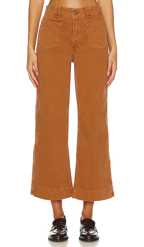 RE/DONE 70s Ultra High-rise Cotton-corduroy Flared Pants in Natural