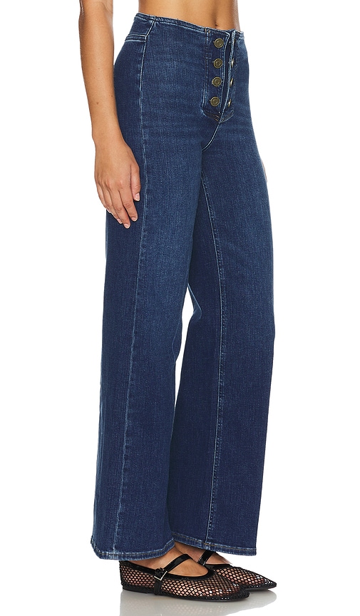 Shop Frame Le Slim Palazzo Sailor Pant In Ionview