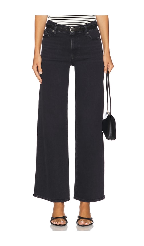 Le Slim Palazzo in Black. - size 25 (also in 26, 28, 30, 31, 32, 33, 34) - FRAME - Modalova