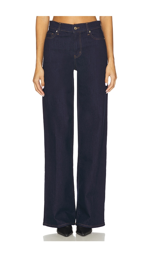 FRAME Le Slim Palazzo Long Jeans
