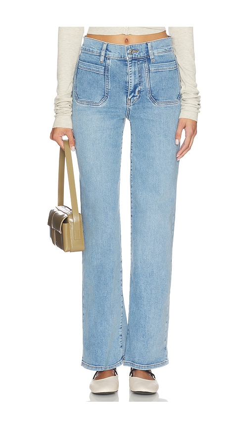 The Slim Palazzo Modernist Pocket in Blue